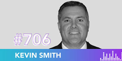 Image displaying Kevin Smith, guest in episode 706 of higher education podcast FOCUS, by TouchNet