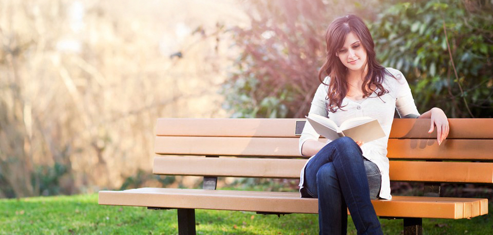College-Girl-on-Bench
